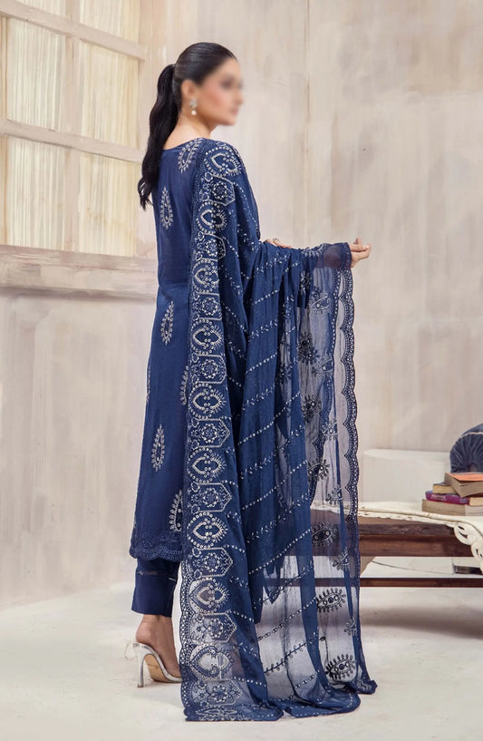 Marjjan Chikankari Slub Lawn Collection - SMS-39 A