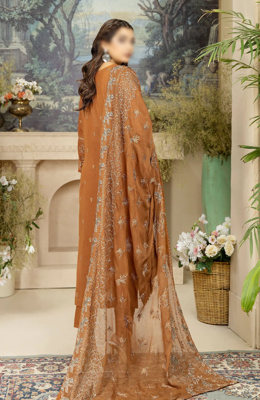 Swiss Embroidered with zari work collection by Marjjan - SMS 26 D
