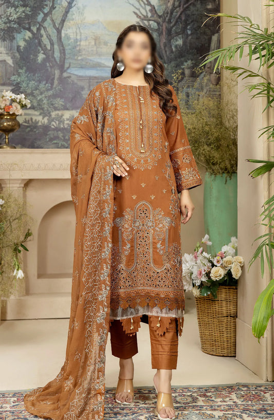 Swiss Embroidered with zari work collection by Marjjan - SMS 26 D
