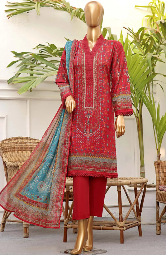 SADABAHAR 3 Pcs Printed Lawn Collection Vol 01 2024 - SPLC 02
