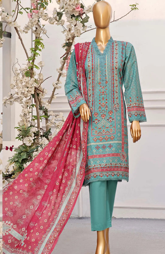 SADABAHAR 3 Pcs Printed Lawn Collection Vol 01 2024 - SPLC 06