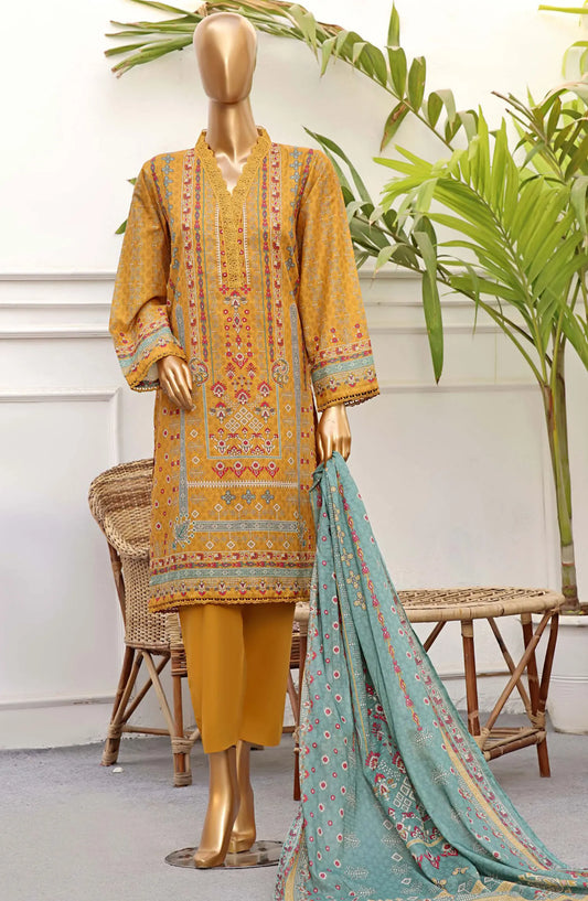 SADABAHAR 3 Pcs Printed Lawn Collection Vol 01 2024 - SPLC 07