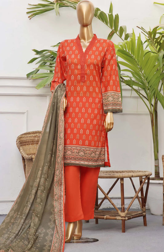 SADABAHAR 3 Pcs Printed Lawn Collection Vol 01 2024 - SPLC 09