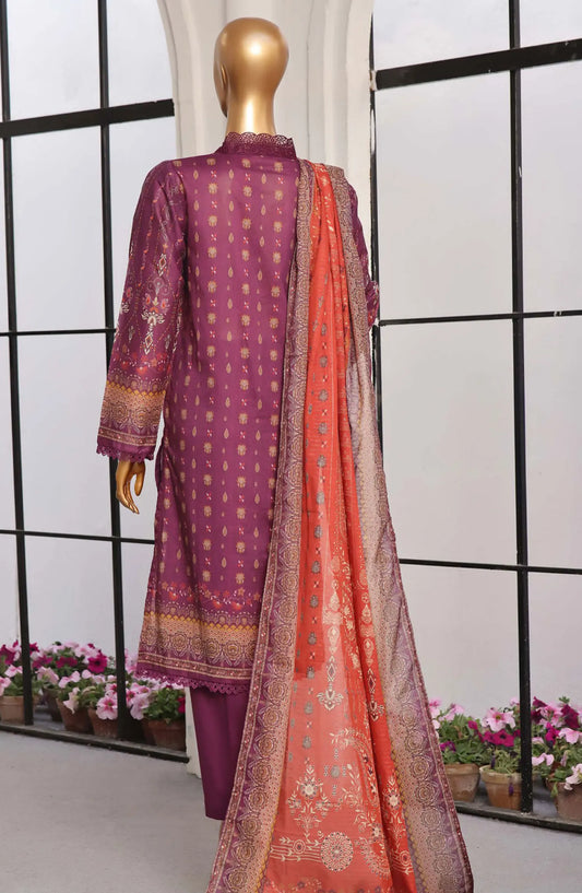 SADABAHAR 3 Pcs Printed Lawn Collection Vol 01 2024 - SPLC 10