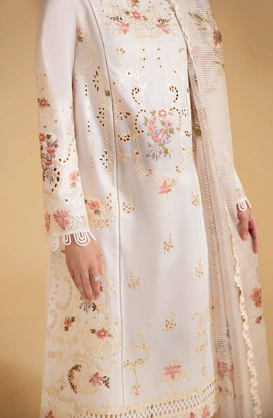 Qalamkar Qlinekari Lawn Collection 2024 - SQ-01 SARV