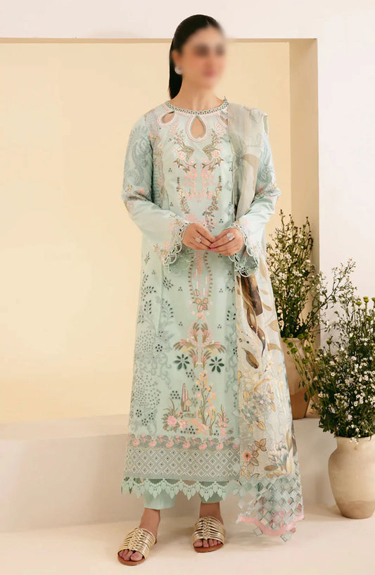 Qalamkar Qlinekari Lawn Collection 2024 - SQ-06 AFROZEH
