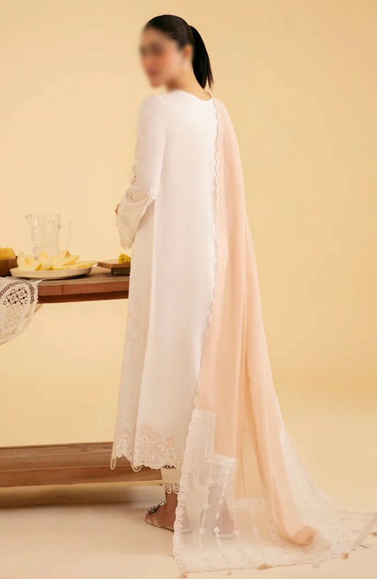 Qalamkar Qlinekari Lawn Collection 2024 - SQ-07 CARMIN