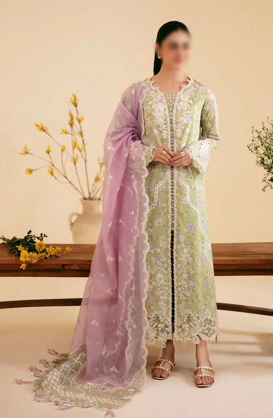 Qalamkar Qlinekari Lawn Collection 2024 - SQ-10 VEHJA