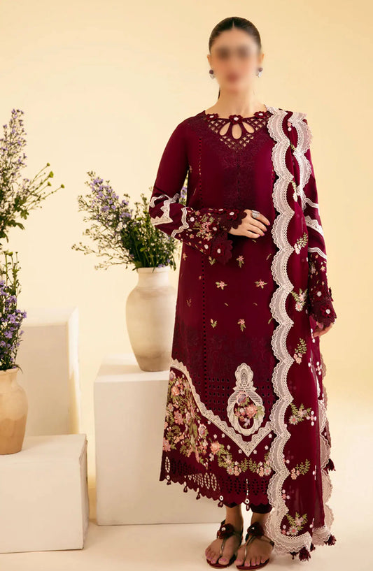 Qalamkar Qlinekari Lawn Collection 2024 - SQ-11 ZENAL
