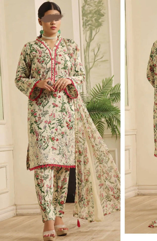 Maryum Maniya Summer Soirees Printed and Embroidered Collection 2024 - SS 05