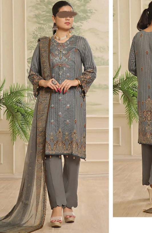 Maryum Maniya Summer Soirees Printed and Embroidered Collection 2024 - SS 09