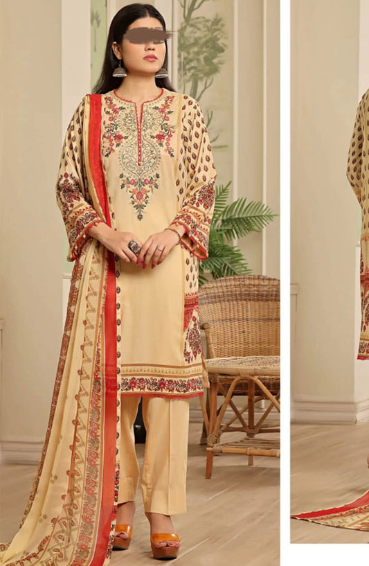 Maryum Maniya Summer Soirees Printed and Embroidered Collection 2024 - SS 10