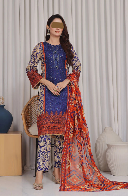 Maryum Maniya Summer Soirees Printed and Embroidered Collection Vol 04 - SS 25