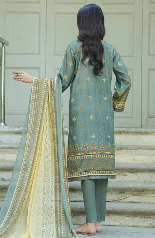 Soirees by Maryum Maniya Embroidered Lawn Unstitched 3 Piece Suit - SS-54 - MM25SS7 - Green - summer Collection