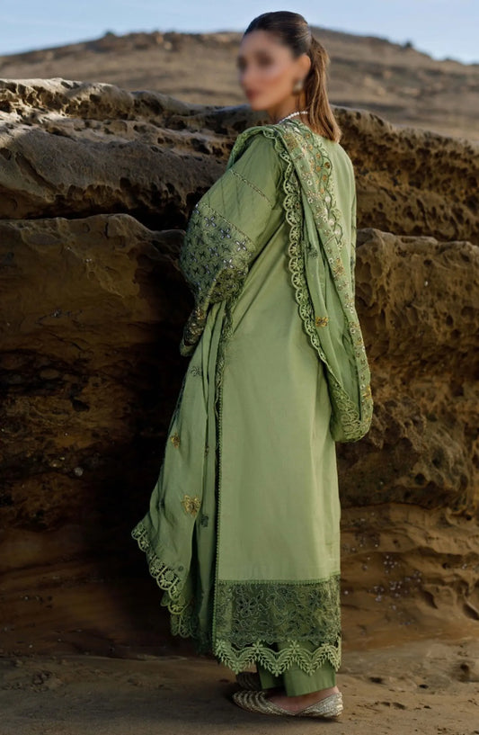 Marjjan Slub Lawn Embroidered Collection - SSL 08B