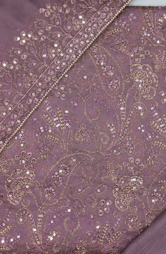 Shahkar Unstitched Exclusive Embroidered Crinkle Chiffon Collection 2024 - SUEECC 06