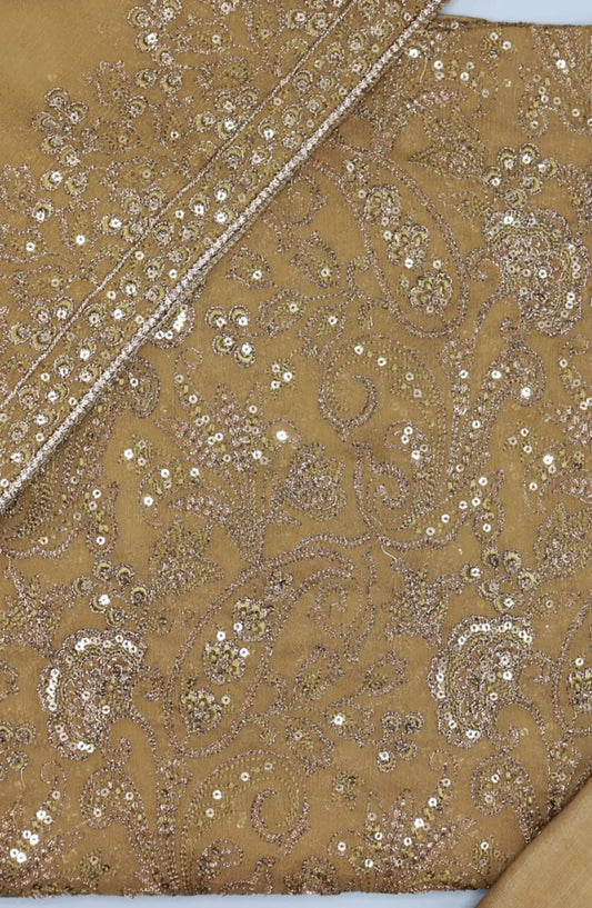 Shahkar Unstitched Exclusive Embroidered Crinkle Chiffon Collection 2024 - SUEECC 08