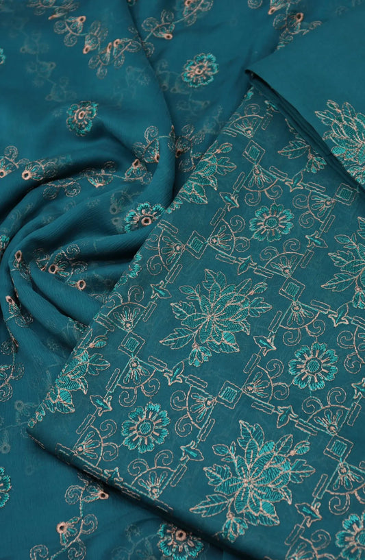 Seher Unstitched Luxury Embroidered Swiss Collection 2024 - SULESC 01