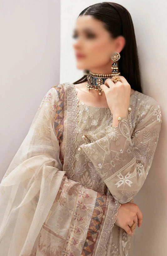 Ramsha Dastan Chiffon Embroidered Collection - T 201