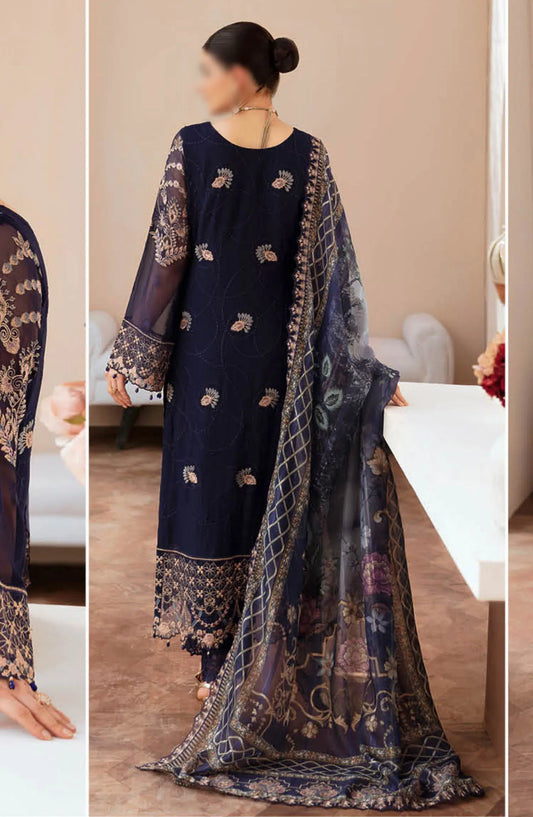 Ramsha Dastan Chiffon Embroidered Collection - T 202