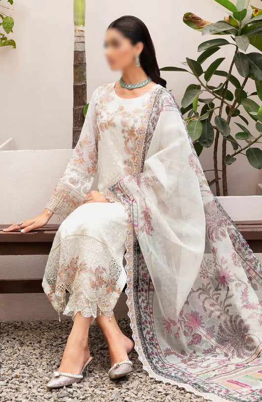 Ramsha Dastan Chiffon Embroidered Collection - T 206