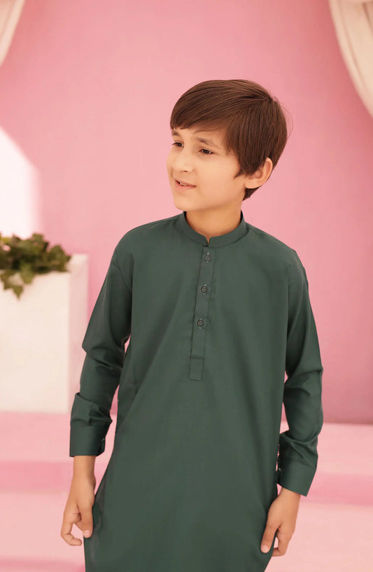 Exclusive 14th August Collection By Hassan Jee - Teal Kurta Trouser E06