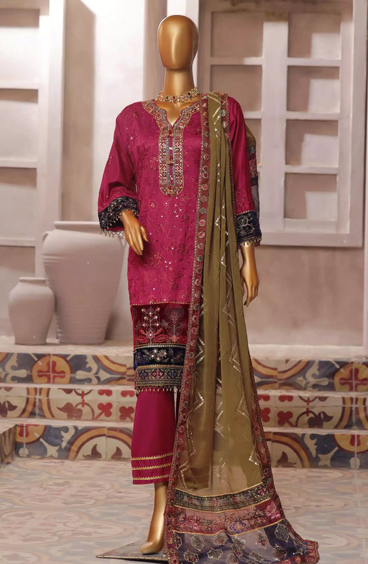 Amna Khadija Timeless Threads Luxury Cotton Prets - TT 08 (BR EX 07)