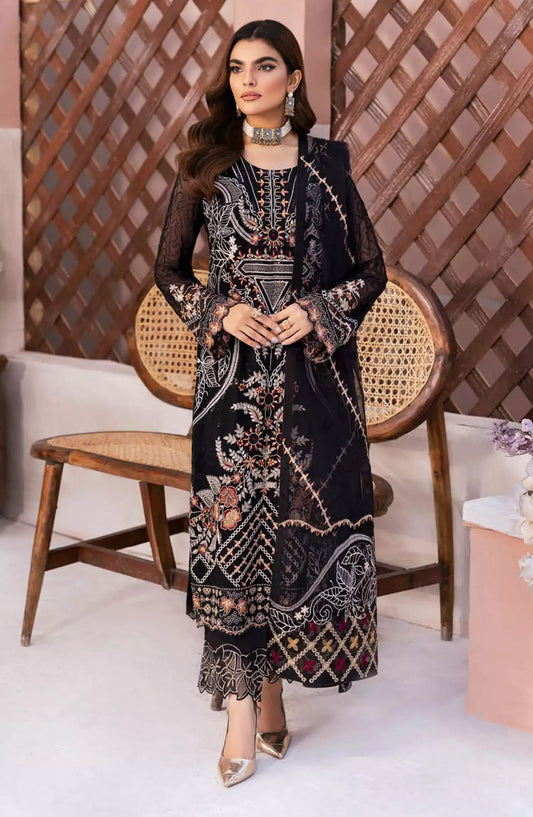Ramsha Arzoo Chiffon Collection Vol 01 - U 107
