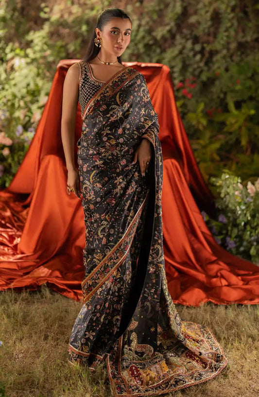 Qalamkar Luxe Silk Collection 2024 - UA-04 AVA