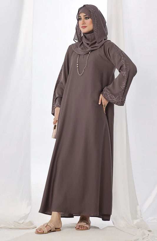 TGM25AB Women Casual Abaya Sana