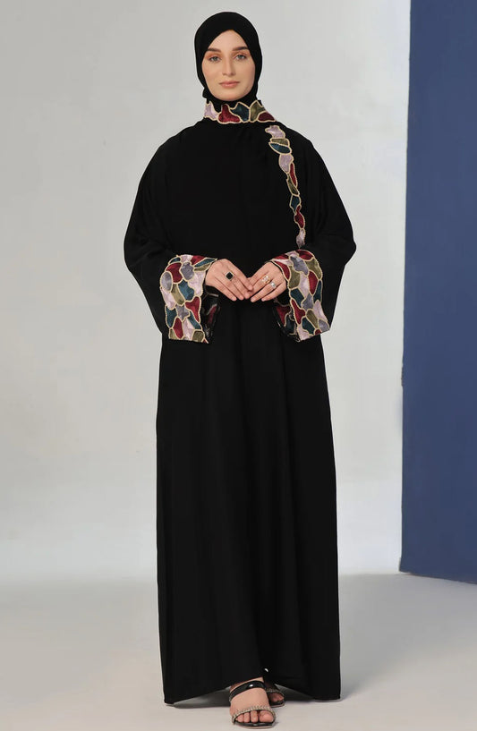 TGM25AB Women Casual Abaya Maira