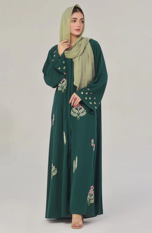 TGM25AB Women Casual Abaya Ushna