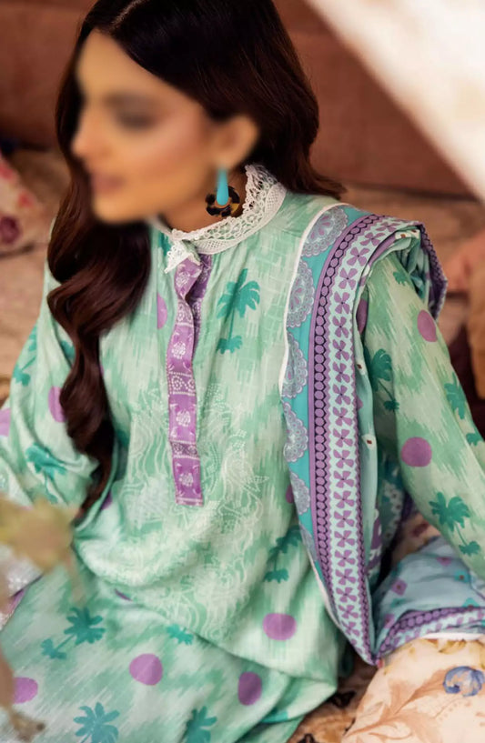 Vantage Printed Slub Collection By NUR - V 01