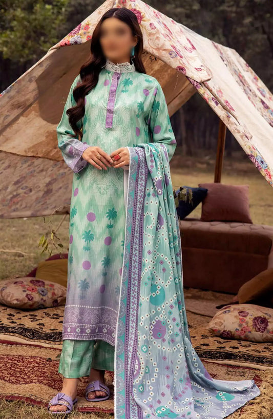 Vantage Printed Slub Collection By NUR - V 01