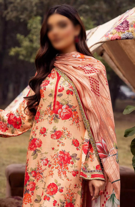 Vantage Printed Slub Collection By NUR - V 02