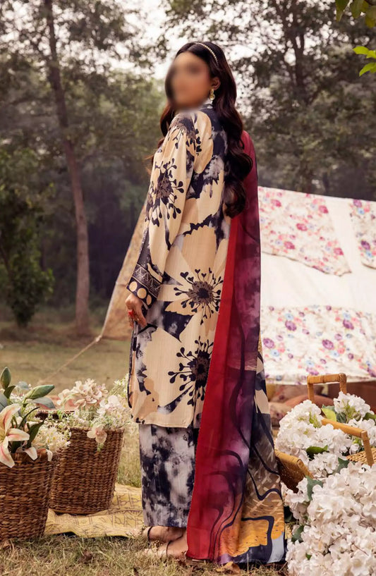 Vantage Printed Slub Collection By NUR - V 05