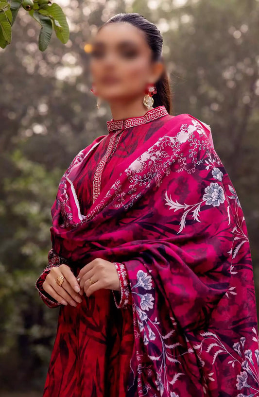 Vantage Printed Slub Collection By NUR - V 10