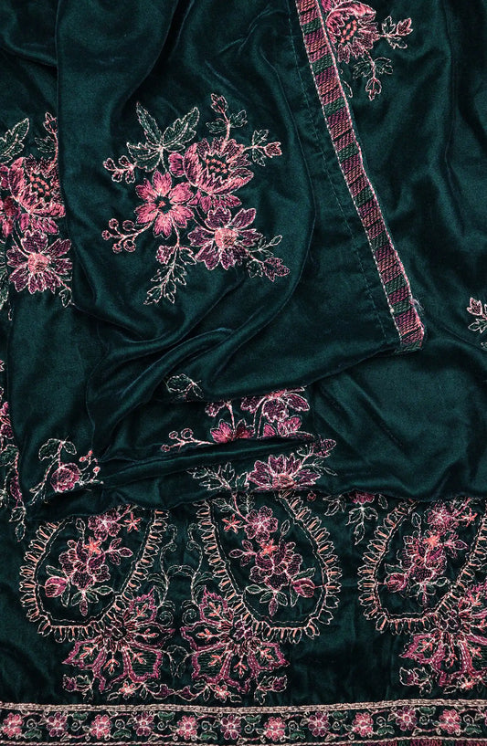 Royal Vibes Embroidered Velvet Shawl Collection by Alkarim - VS 5121 E
