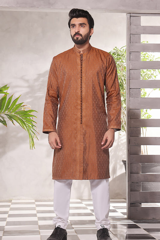 TGM Fancy Kurta Pyjama Collection 2023 - Walnut Elegance