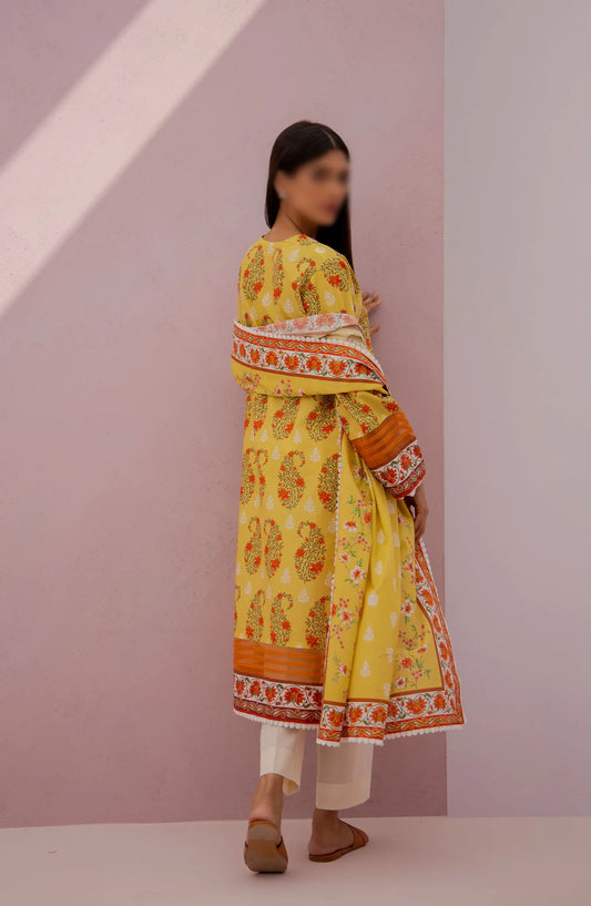 Zellbury Unstitched Cambric Collection 2024 - WUC23E 20871