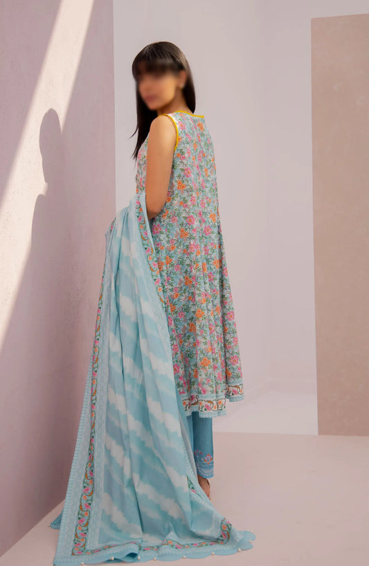 Zellbury Unstitched Cambric Collection 2024 - WUC23E 30893