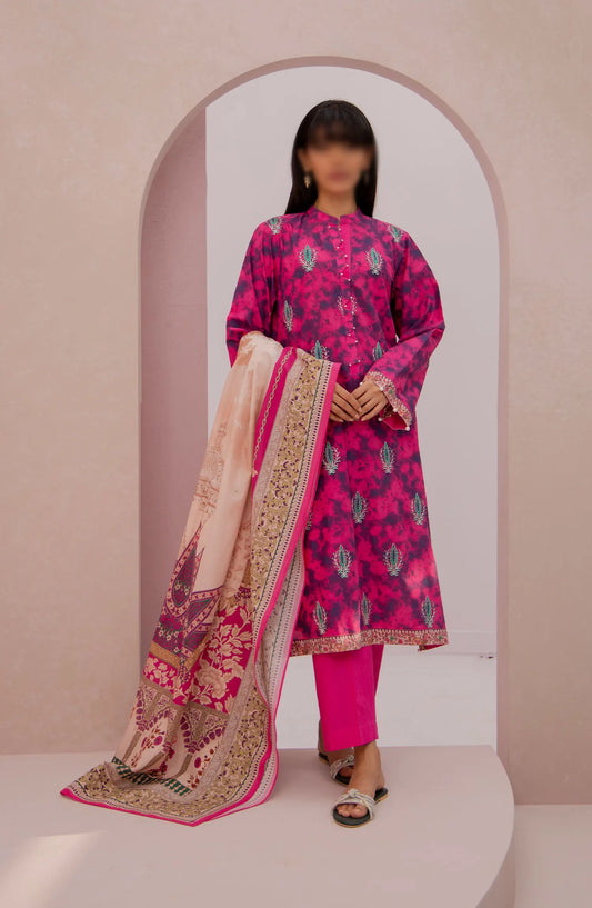 Zellbury Unstitched Cambric Collection 2024 - WUC23E 30895