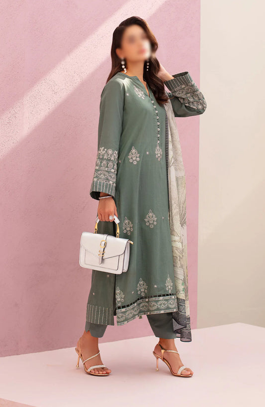 Zellbury Unstitched Cambric Collection 2024 - WUC23E 30898