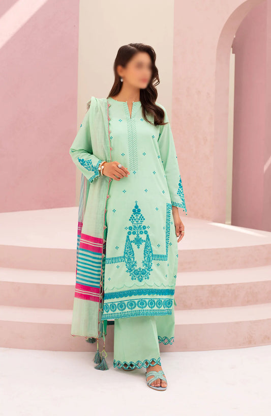 Zellbury Unstitched Cambric Collection 2024 - WUC23E 30900