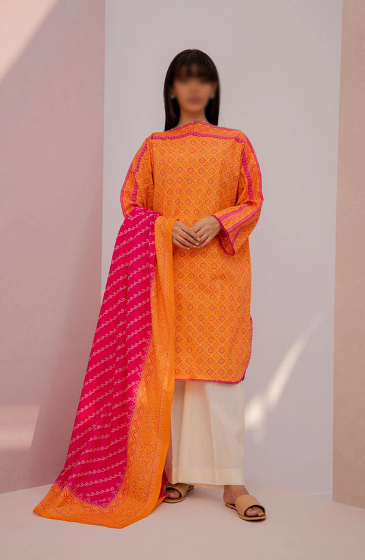 Zellbury Unstitched Cambric Collection 2024 - WUC23X 20861