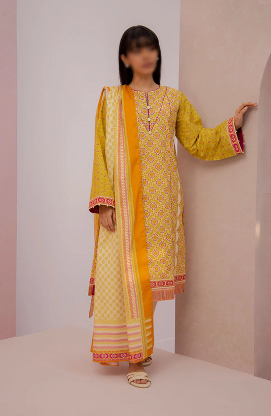 Zellbury Unstitched Cambric Collection 2024 - WUC23X 20862