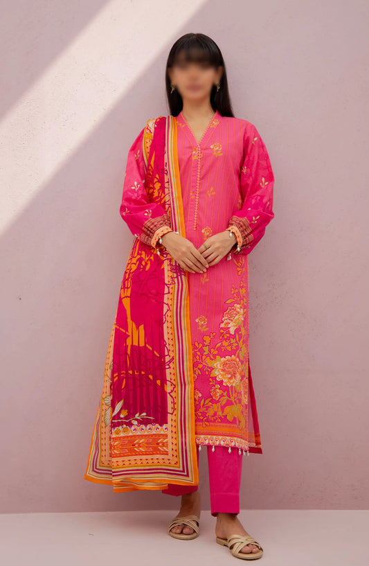 Zellbury Unstitched Cambric Collection 2024 - WUC23X 30875