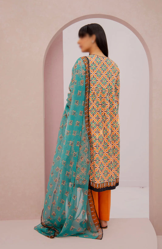 Zellbury Unstitched Cambric Collection 2024 - WUC23X 30876