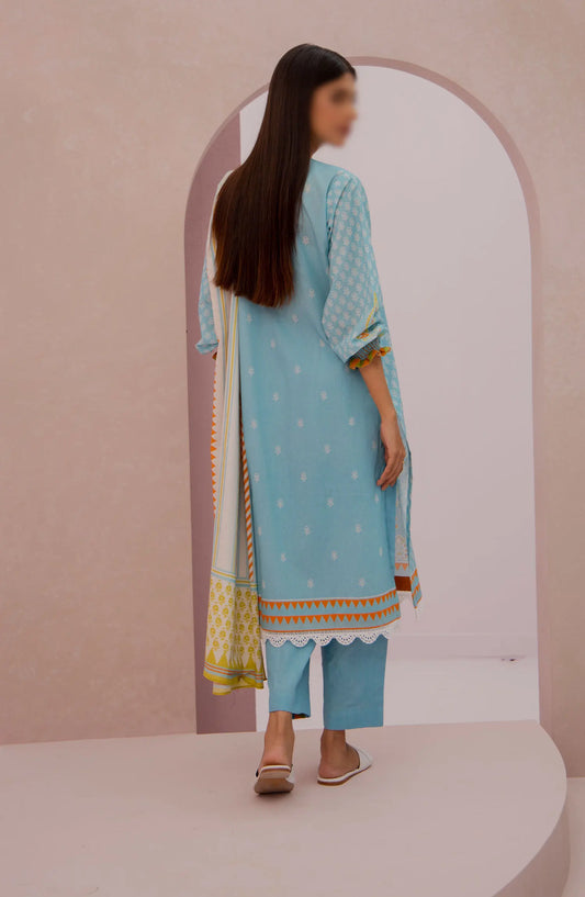 Zellbury Unstitched Cambric Collection 2024 - WUC23X 30878