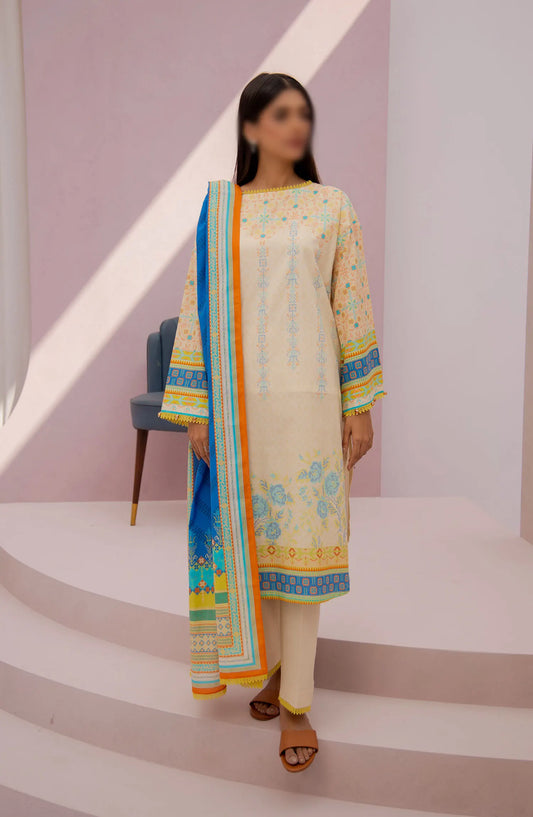 Zellbury Unstitched Cambric Collection 2024 - WUC23X 30879